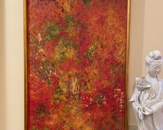 1960’s unsigned abstract from New York