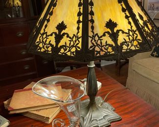 Bradley and Hubbard lamp