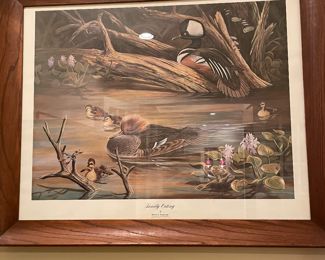 David Taunton “ Family Outing “ print signed