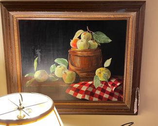 Montgomery artist Mary Virginia Fuller still life of apples