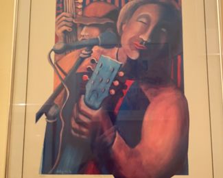 1996 Wiley White Jubilee poster signed