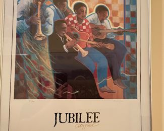 1997 Barbara Gallagher Jubilee poster signed 
