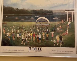 2004 T. Ellis Jubilee poster signed