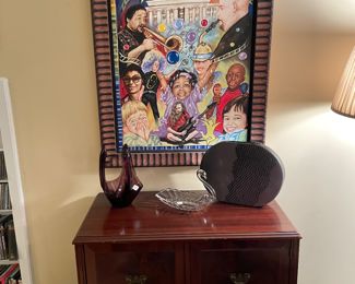 Original 2009 Ronald S. McDowell Jubilee poster painting 