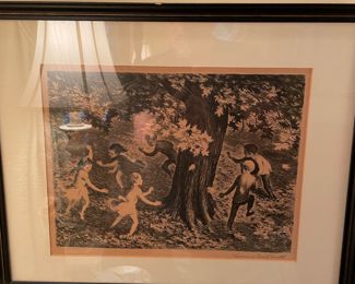 Another Lawerence Beall Smith signed print