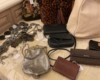 Nice belts, designer wallets, and new Patricia Nash purse