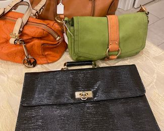 Michael Kors and Coach handbags 