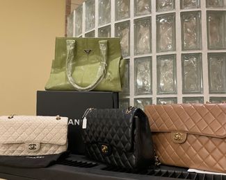 Chanel handbags with a new Prada 