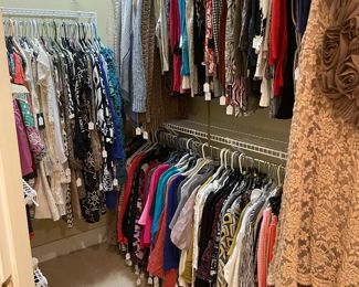 Designer ladies clothing from medium to large sizes