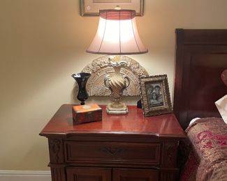 The other mahogany nightstand 