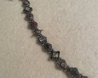 Sterling slide bracelet 