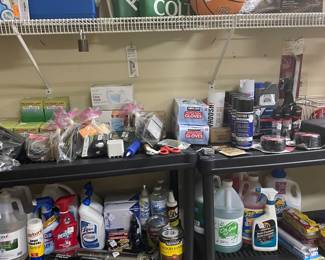 Cleaning supplies 