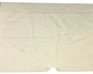 MIES VAN DER ROHE Barcelona Table Architectural Design Drawing