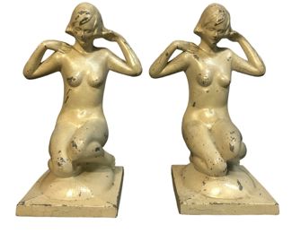Frankart Nude Women Bookends