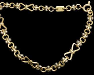 18k Gold Link Bracelet