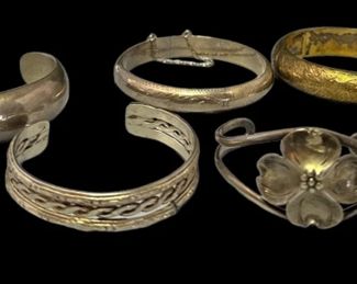 Collection Mostly Sterling Silver Bracelets KABANA