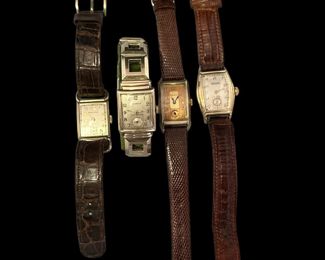 Men's Vintage Watch Collection BULOVA GRUEN HAMILTON BENRUS