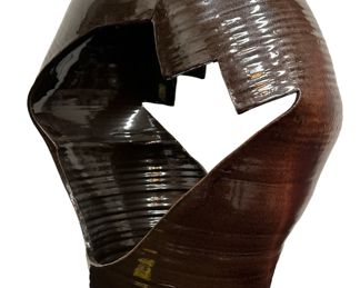 Postmodern Abstract Pottery Vase