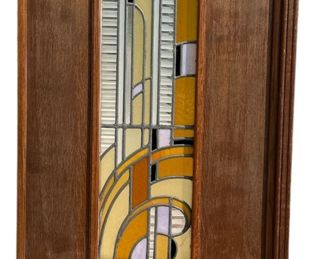 French Art Deco Stained Glass Door #4