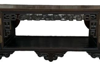 Oriental Low Console Table