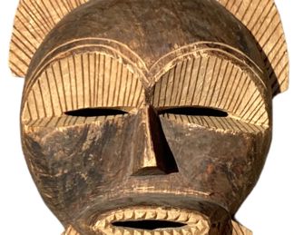 Hand Carved South African Face Mask