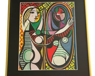 PICASSO "Girl before a Mirror" Print