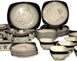 Exceptional ORCHARD WARE Mandalay Square Dinnerware 53 pc.