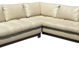 Modern Leather Sectional Sofa