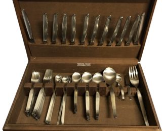 NORITAKE Mid Century Flatware Set 12