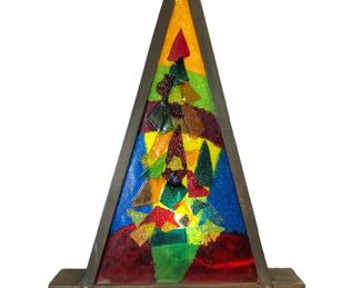 Mid Century Modern Christmas Tree Lamp