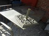 PATIO SET TABLE , CHAIRS, STAND,