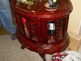 CARVED DISPLAY TABLE
