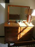 KLING MAPLE DRESSER WITH MIRROR $75.00