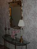 BIG GOLD MIRROR $95.00 NOW $45.00