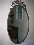 OVAL MIRROR $150.00
