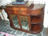 MAHOGANY SERVER / DESK $225.00