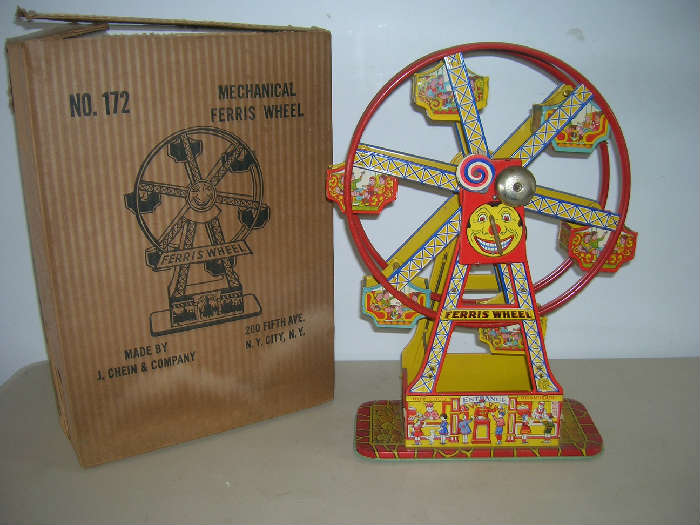 CHEIN FERRIS WHEEL WITH BOX GREAT CONDITION