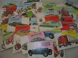 1953 WHEELS TRADING CARDS
