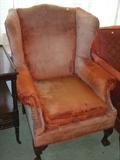 VINTAGE WING BACK CHAIR