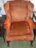 VINTAGE WING BACK CHAIR