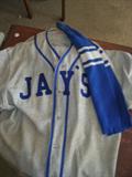 1960s BASEBALL UNIFORM WITH TEDS FISH FRY ON THE BACK
