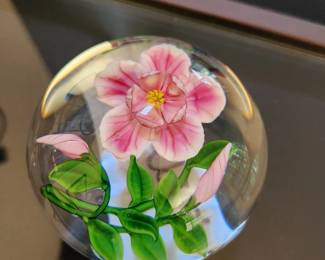 Vintage Randall Grubb Hand-blown Paperweight--signed