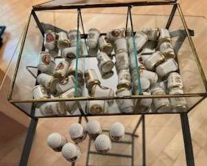 Vintage First Ladies Porcelain Thimbles