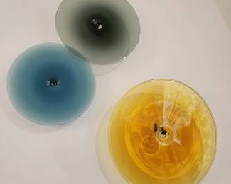 Mitchell Gold + Bob Williams  Wall Mounted Glass Sculptures