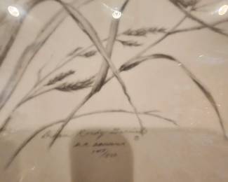 Vintage Dean Rocky Barrick  "Owl" signed and numbered