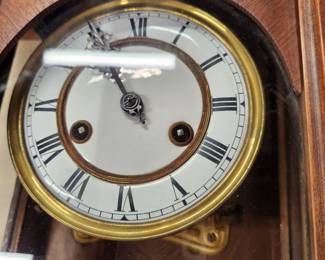 Antique German Mauthe Wall Clock