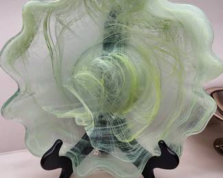 Lovely Hand Blown Platter