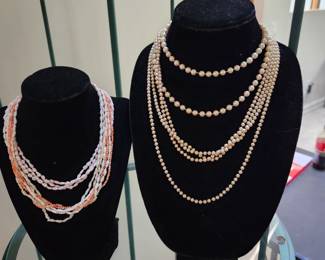 Genuine Pearl Necklaces