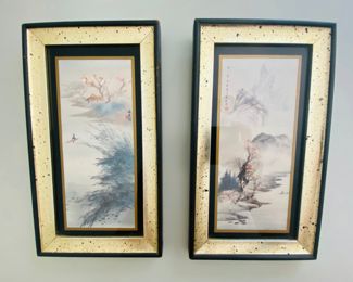 Pair of Asian prints