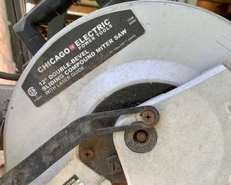 Chicago Electric 12" miter saw